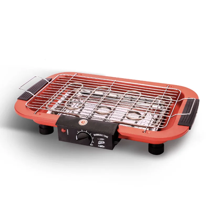 Factory Price High quality Barbecue Griller with Pan 110V -230V electric griller two colors optional griller OEM Available