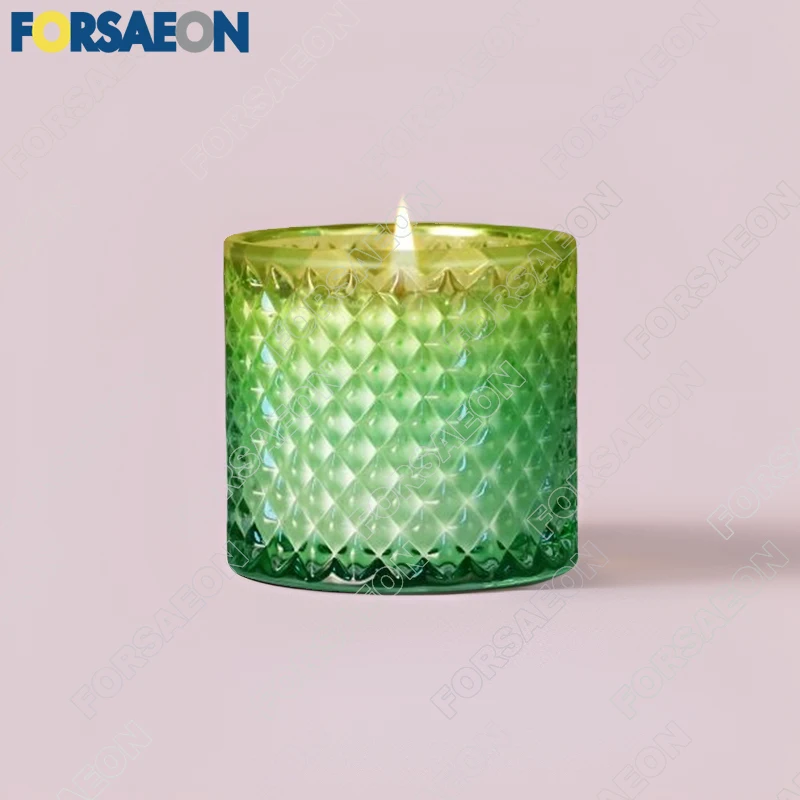 Wholesale Hot Selling Luxury Mongolian Yurt Shaped Glass Scented Candles With 100% Pure Natural Soy Wax Long Lasting Good Scents