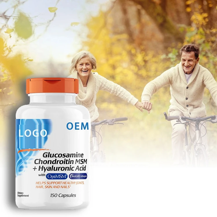 Top Grade Chondroitin Sulfate Complex Private Label 60 Healthcare Capsules Premium Quality High Demanded