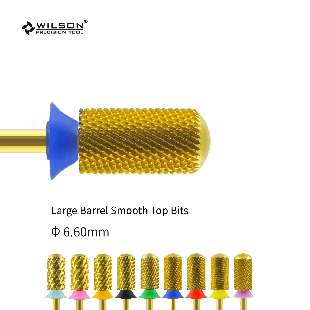6.6mm Large Barrel Smooth Top Bits TiN Coating Attractive in Price And Quality Tungsten Best Selling customized Carbide nail bit