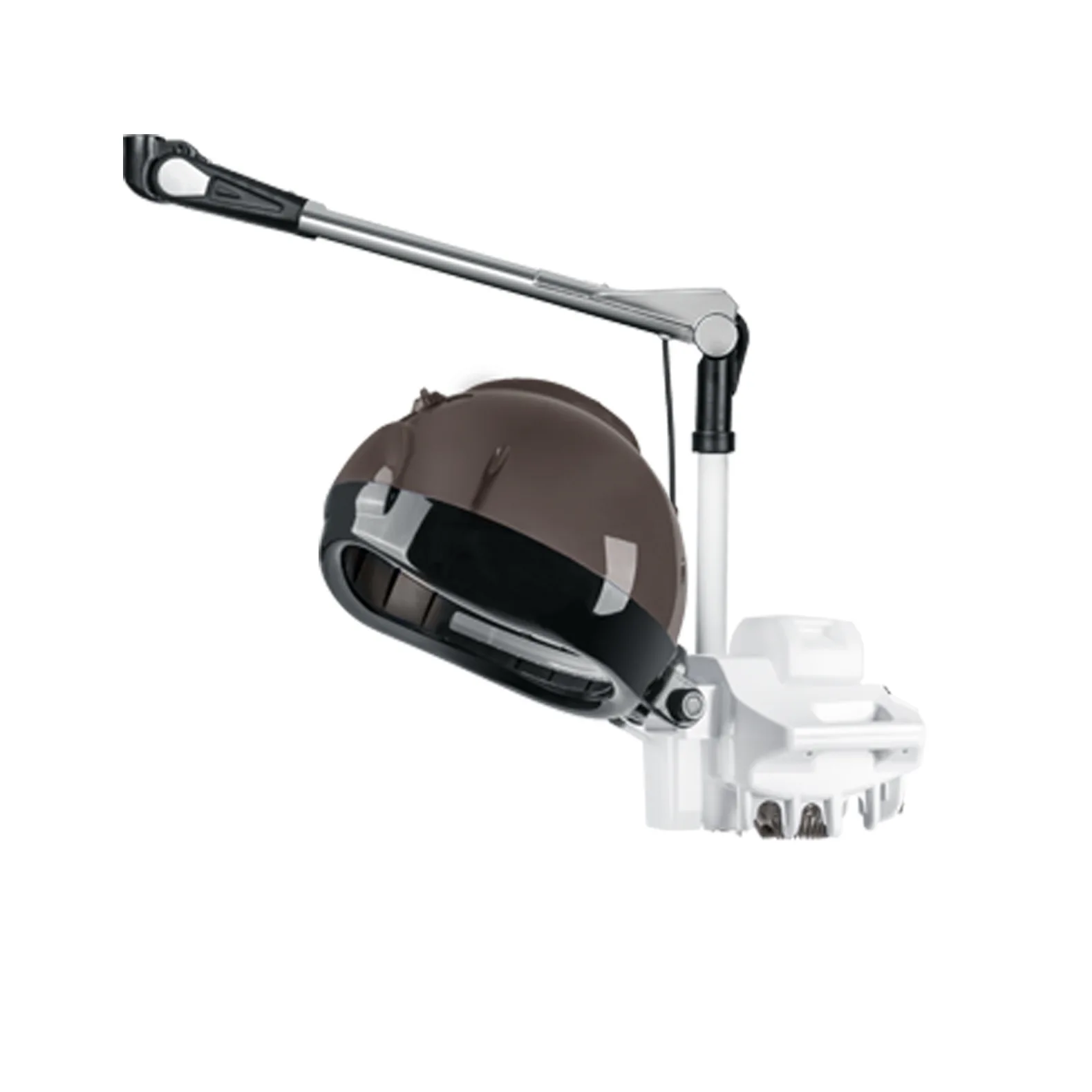 Hanging Arm Black Universal Quick Heating Add Water Constant Mist Thick Steam Hair Salon Care Baking Oil