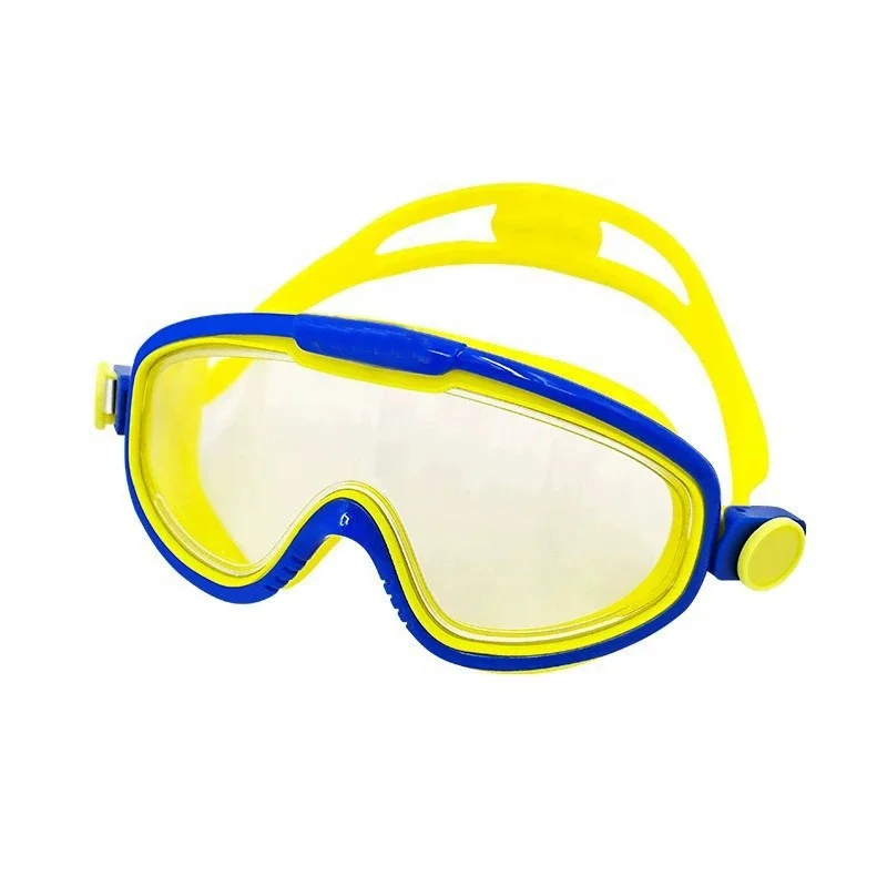Full-Frame Anti-Fog Swimming Goggles for Kids Wide View Comfortable Design Child-Friendly Swim Goggles