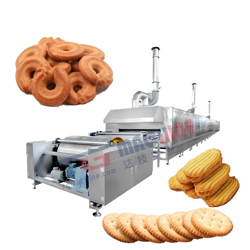 Excellent performance Maximum output jam filled biscuit make machine for industrial biscuit