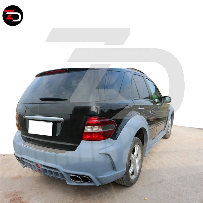Wholesale price WD Style Wide Body Kit for ML class W164 ML350 ML500 ML63AMG With Front Rear Bumper Side Skirts Fender Flares