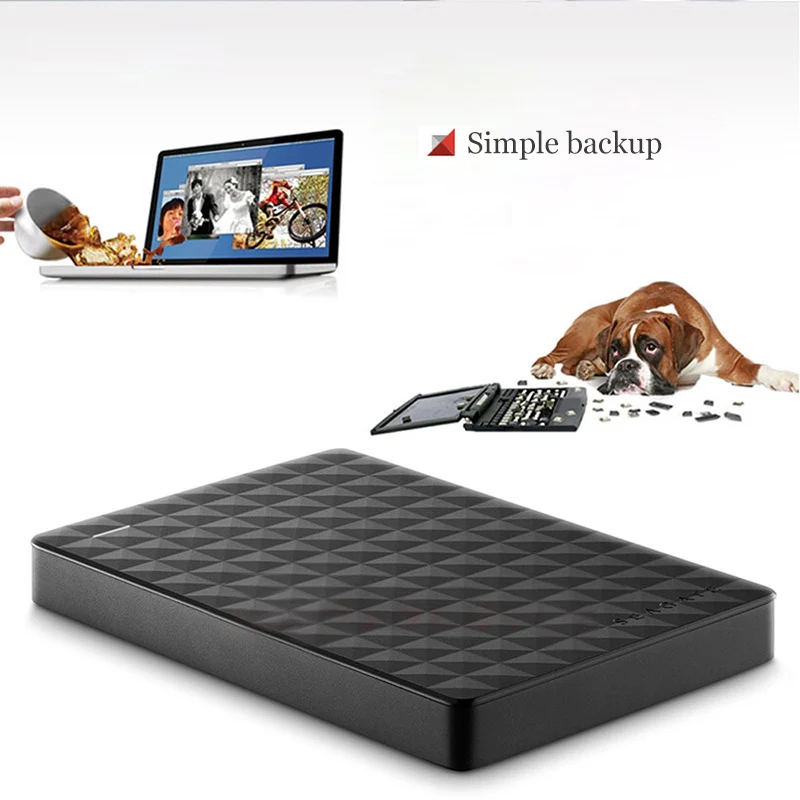 4 ТБ портативный Seagate расширения жесткого диск для хранения 4 ТБ USB3.0 внешний 2,5 дюймов мобильный жесткий диск для Xbox PS4, ПК