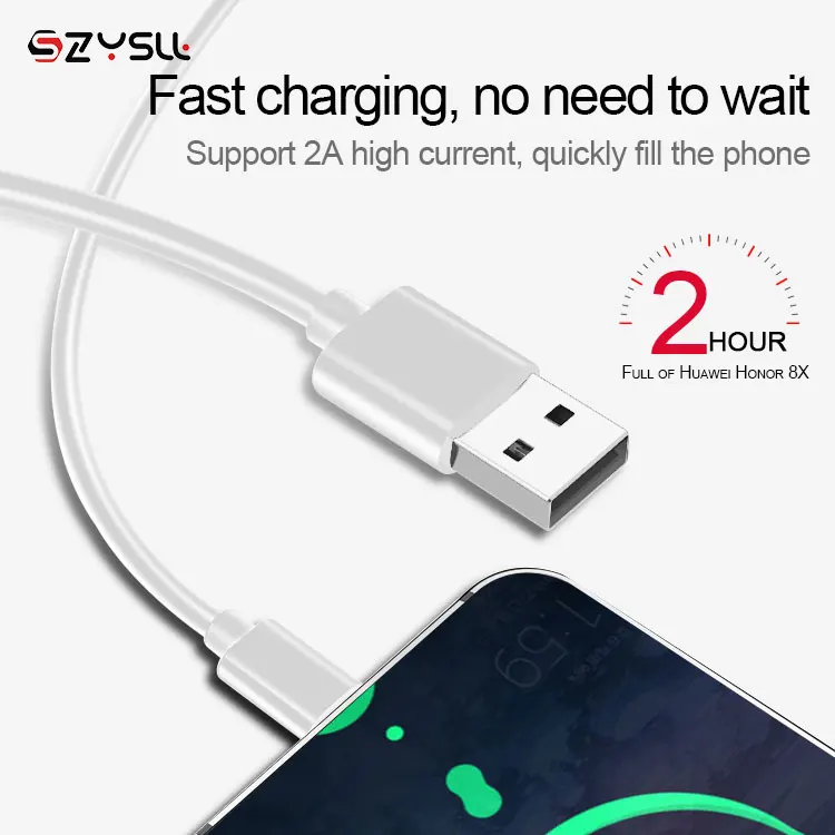 
Wholesale Cheap White USB Cable Fast Charging Micro Cable For Android 