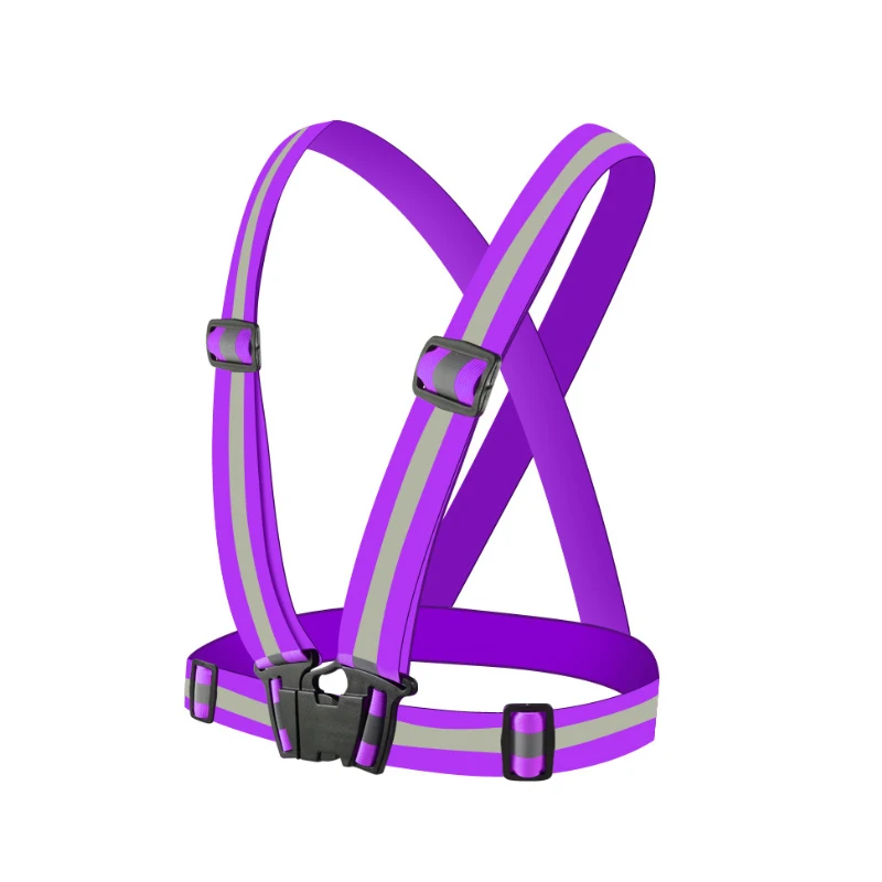 Chargeable Cycling Led Vest Road Led Wireless Signal Running Vest Safaty West With Led Flashing Light