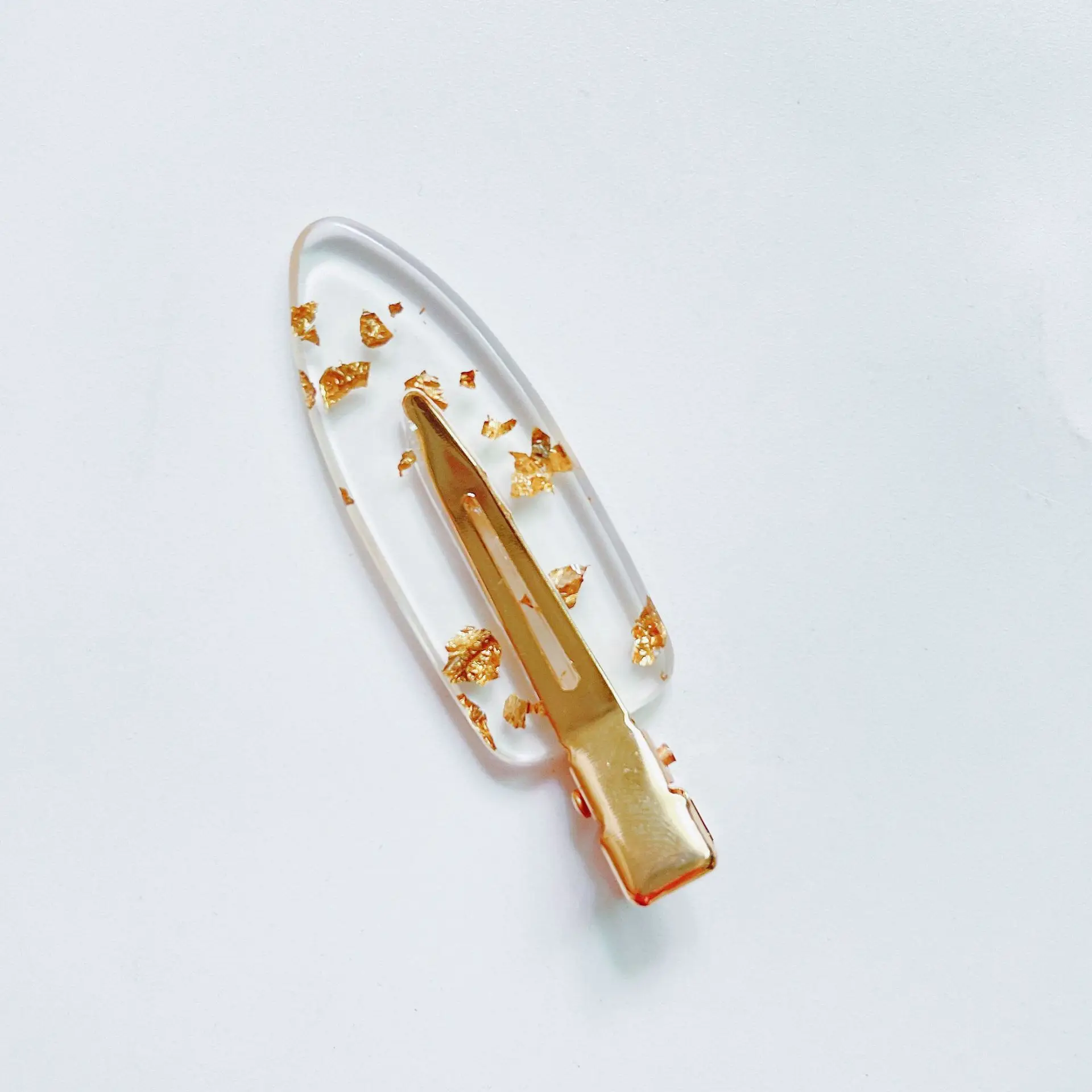 SongMay fashion No Crease Acetate hairpins pink checkered No Bend hair clips for women hair accessories