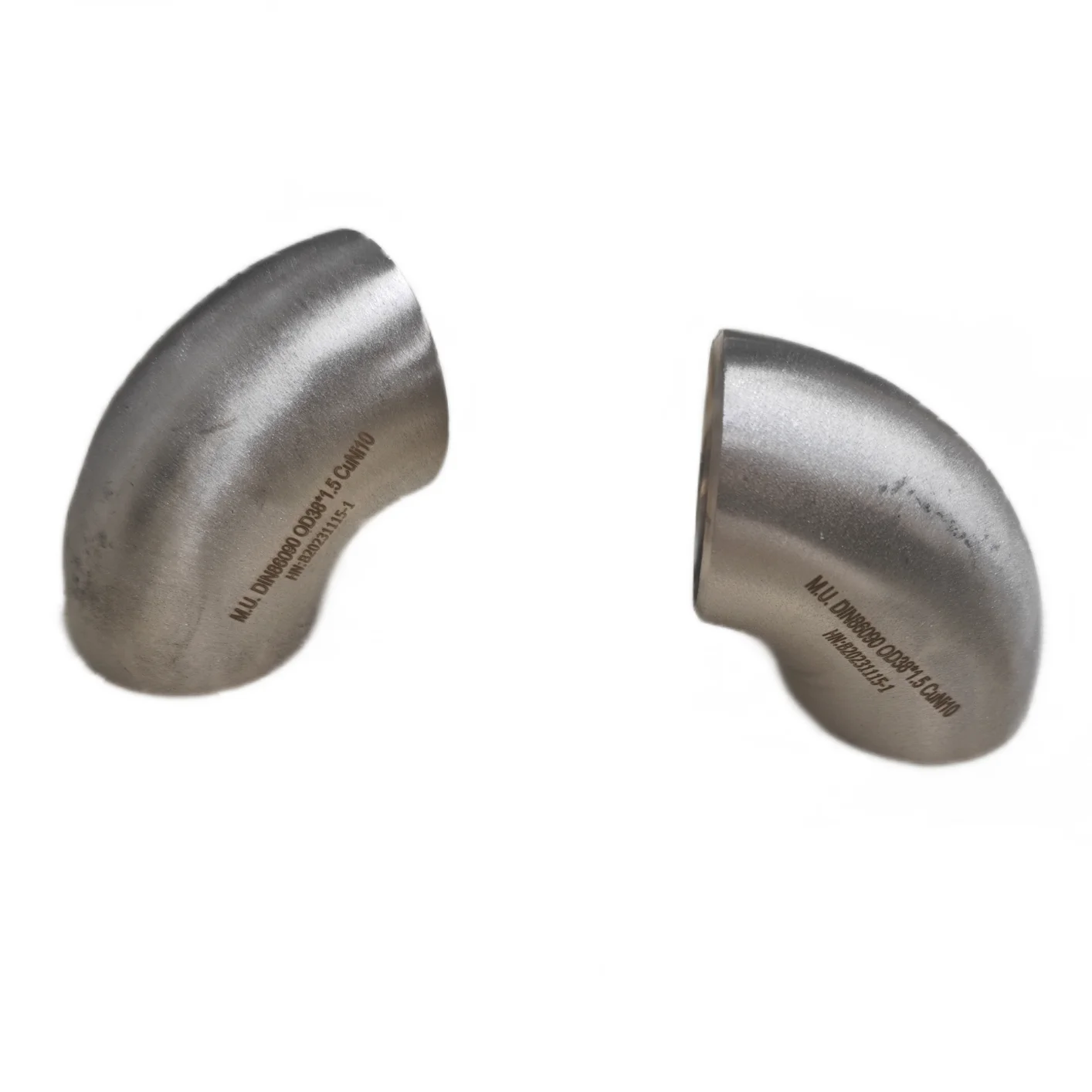 Sfenry ASME B16.9 Seamless Alloy Steel CuNi-9010 Cu Ni 90/10 C70600 Pipe Fittings Elbow Tee Reducer