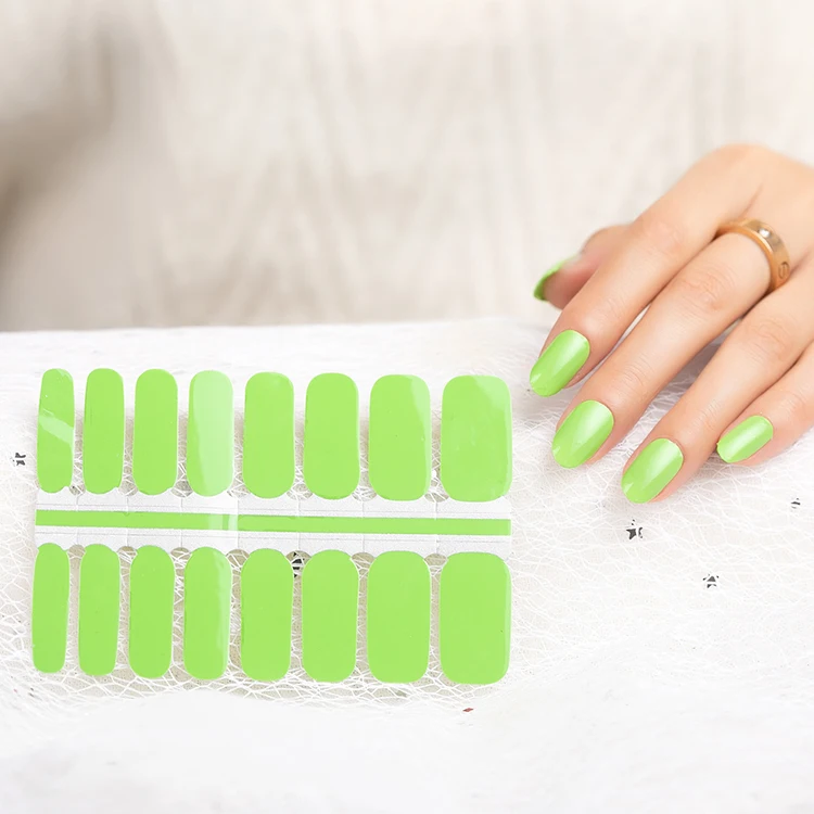 Nail polish strips manufacturer personalized fashion design DIY nail wraps