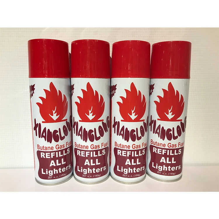 250ml butane lighter gas refill butane universal fuel Lighter gas refill butane