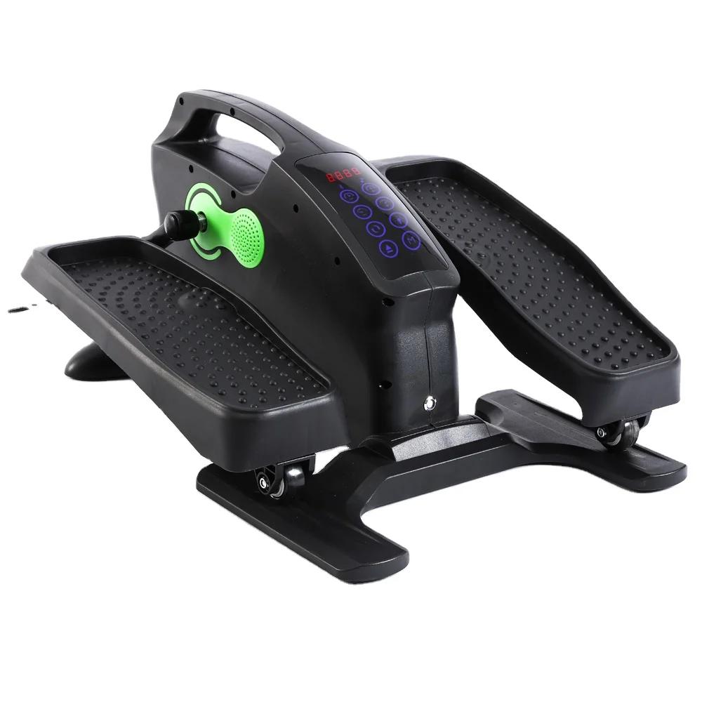 2021 TV Home Gym Under Desk Electric Passive Motorized Mini Elliptical Machine Portable Exercise Bike Cycle