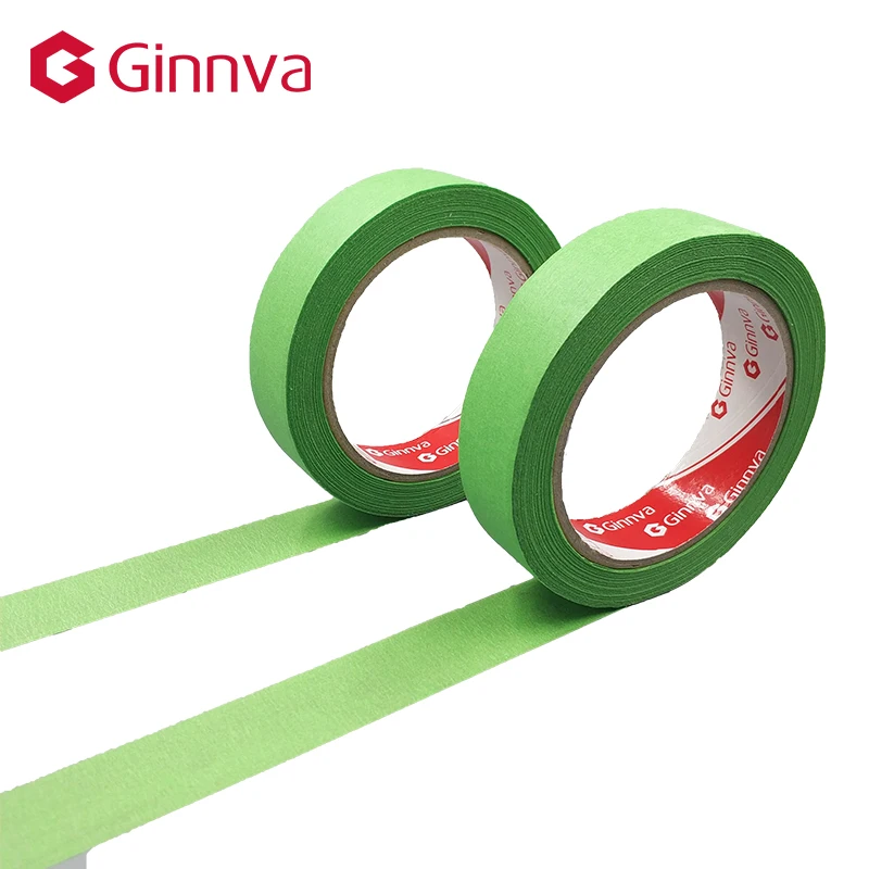 new in door paint masking tape jumbo roll waterproof Easily hand-terable masking tape Rubber masking tape made in China