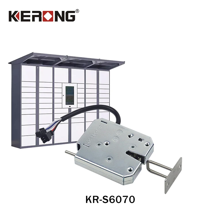 KERONG Small Keyless Electromagnetic Cabinet Door Locks For Metal Logistics Lockers