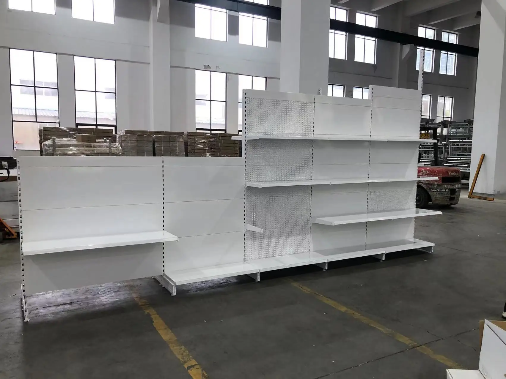 Various styles supermarket display shelf, display stand for gondola shelving