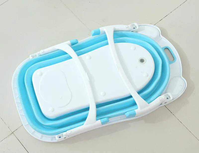 New PP Plastic Material Baby Bath Tub Foldable