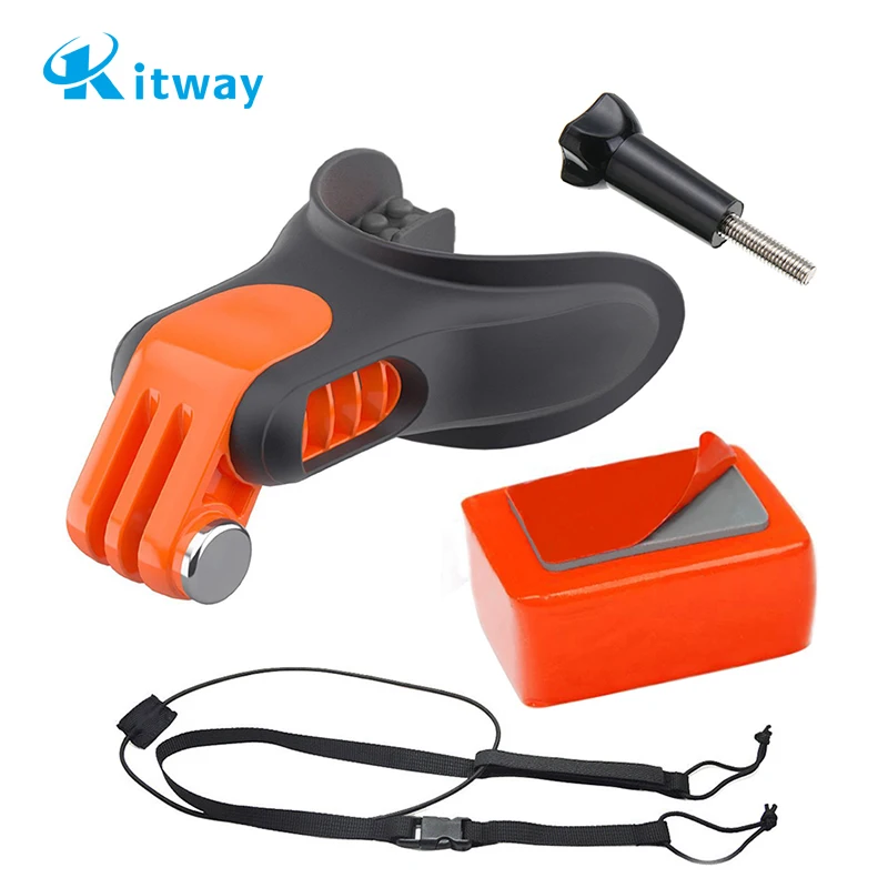 Popular Surfing Shooting Mouth Mount Set for Go Pro Hero 10 9 8  7 6 5 4 3+ 3