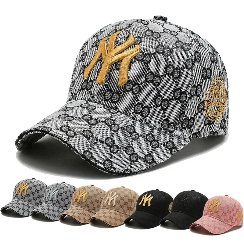 Fashion Luxury Custom Logo Print Cotton Unisex Women Adult Luxury hat