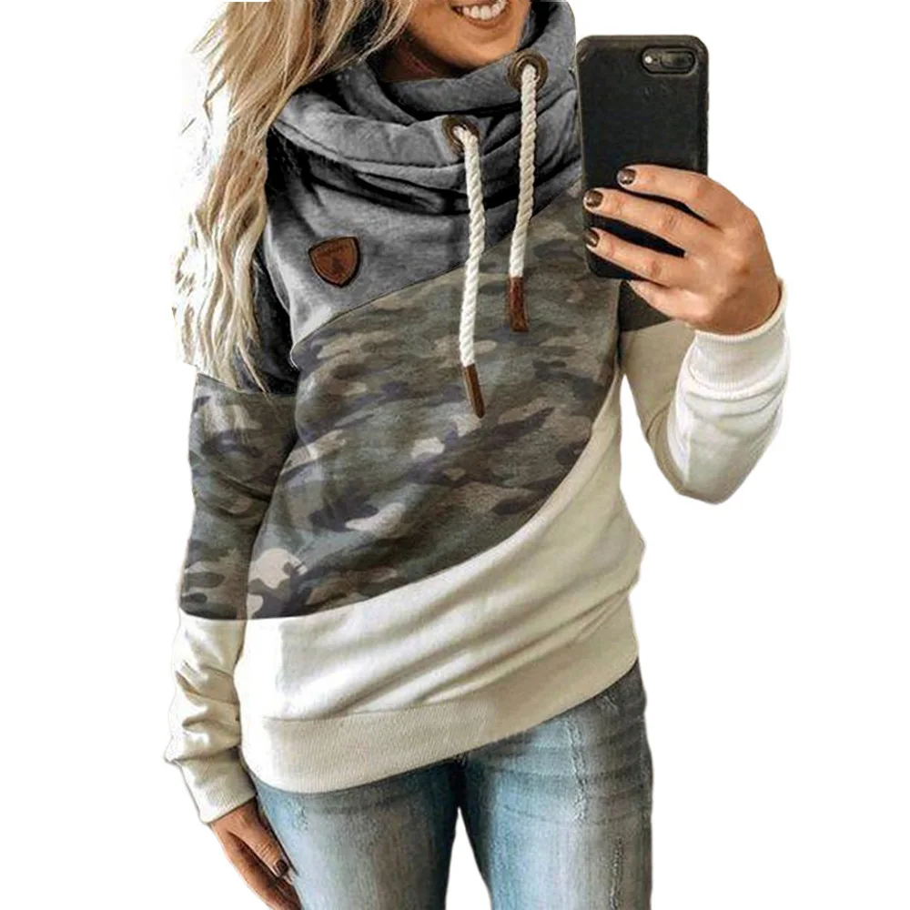 
Custom Fashion Women Bowknot Long Sleeves Hoodies Round Neck Crop Tops Pullover Hoodie 
