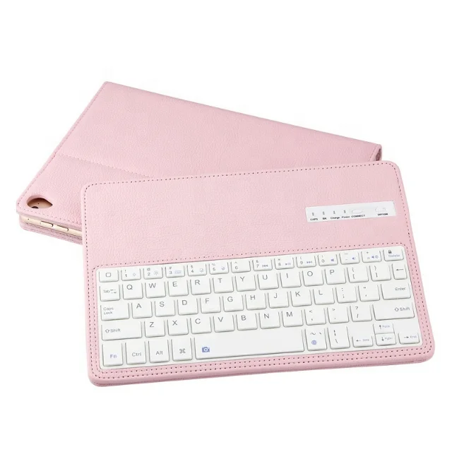 Wireless keyboard for ipad portable leather folding mini keyboard cover