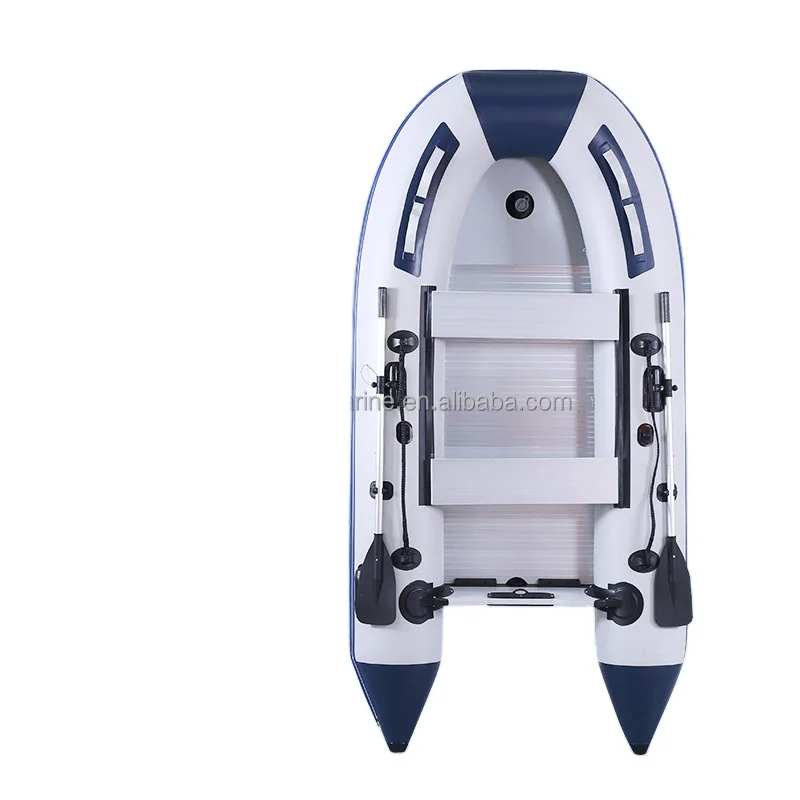 Sea walker  inflatable boat with aluminum floor  rowing fishing boat  U shape paddle rescue  boat Al230