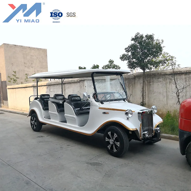 YIMIAO Electric Retro Vintage Classic Car New 8 Seats Model T Vintage Style Electric Classic Car