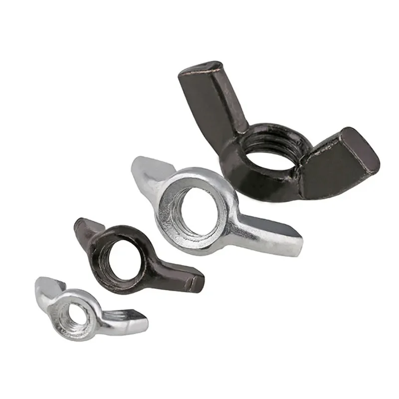AISI ASTM ASME ANSI SUS 304 SS 316 A2 A4 Natural Edged Wings DIN 314 Wing Nuts Square Wing