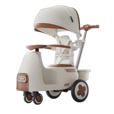 JXB New Arrival Easy To Switch Modes Ride Toy High Landscape Lightweight Children Rocking Cart For Children To Ride