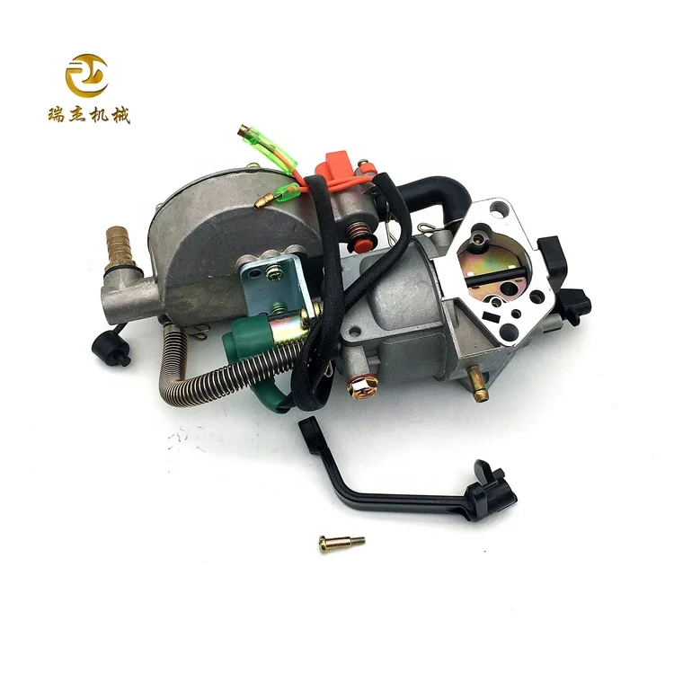 Двойной топливный генератор карбюратора сжиженного нефтяного газа для двигателя Honda GX390 188F Новинка