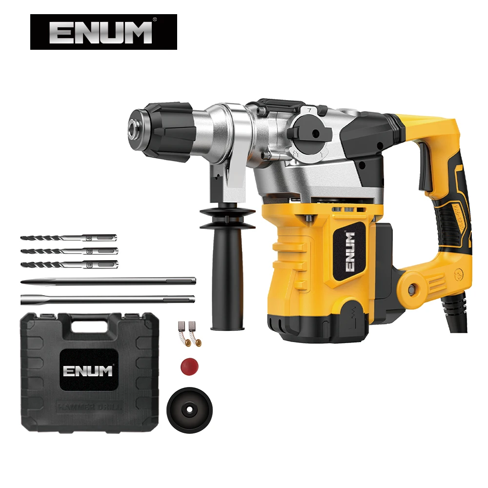 Power Hammer Drill 110V 220V Portable Electric SDS Plus Breaker Demolition Jack Rotary Hammer