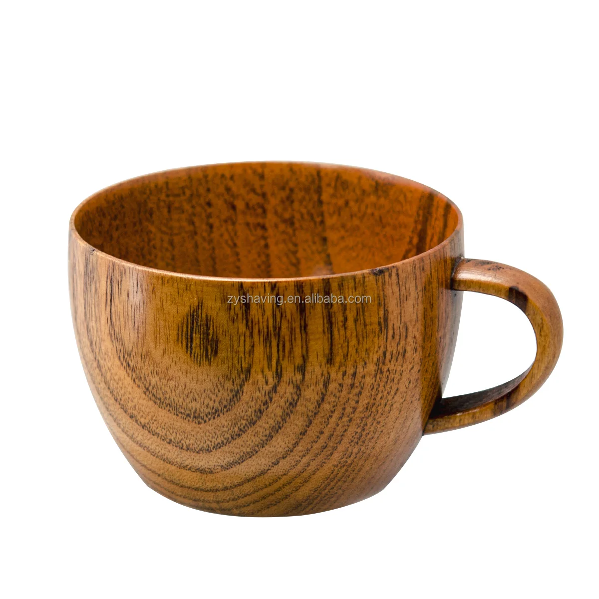 ZY Wooden Shaving Soap Bowl With Handle Shave Cream Cup Soap Bowl Shave Soap Cup