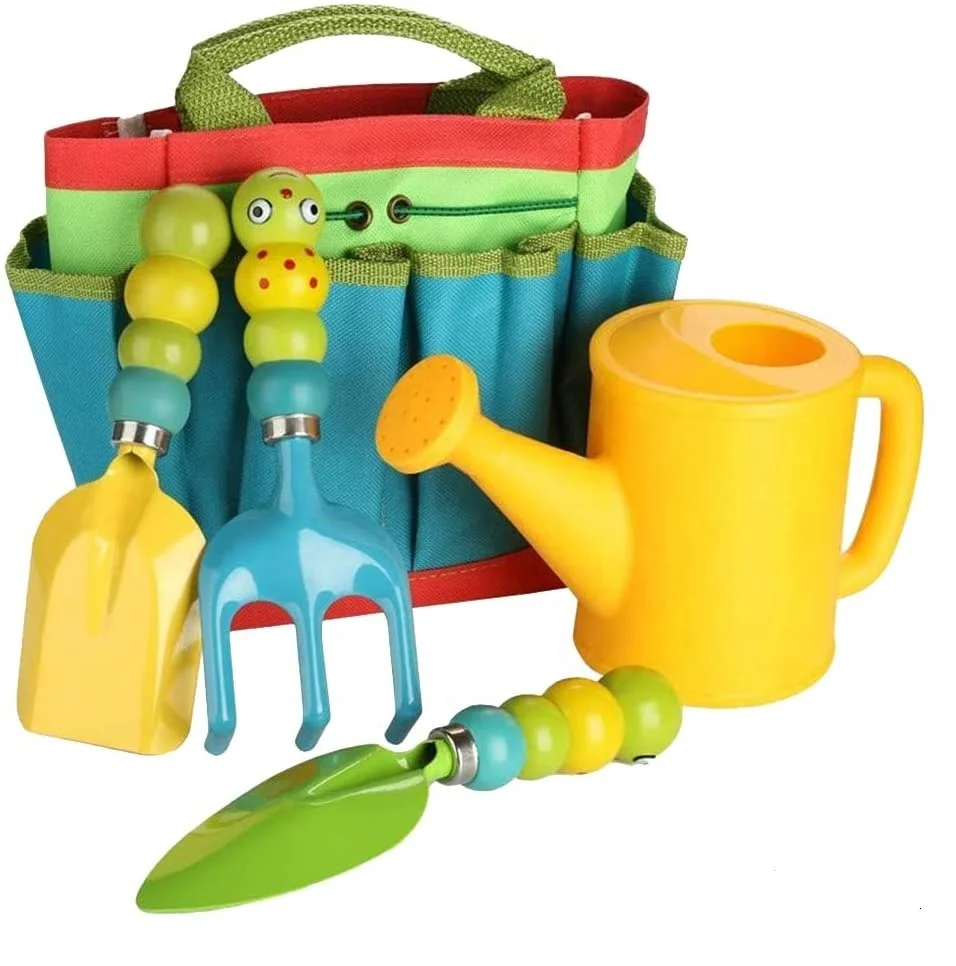 
5pcs Amazon hot sales garden kit customized small garden tools for kids 