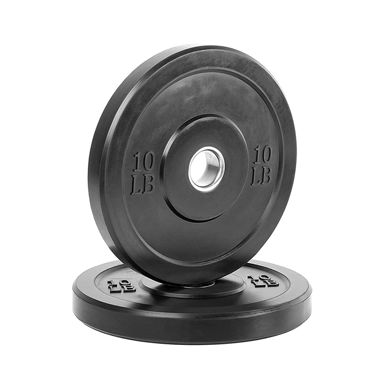 Workout Equipment Color Crumb Rubber Bumper Barbell Plates