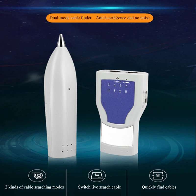 RJ11 RJ45 Cat5 Cat6 Телефонный Провод Tracker Tracer тонер локальной сети Ethernet кабельный тестер детектор линии Finder