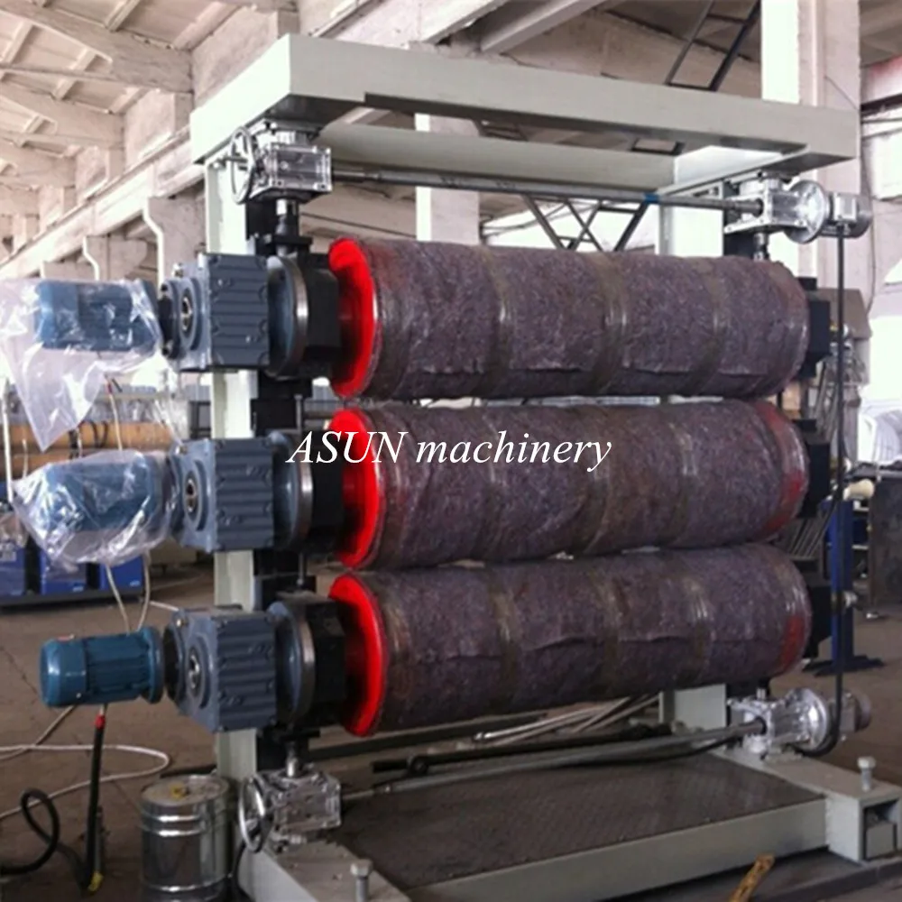 PVC floor carpet sheet making machine