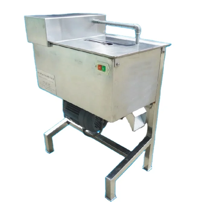 Processing equipment for removing yellow skin from chicken gizzards