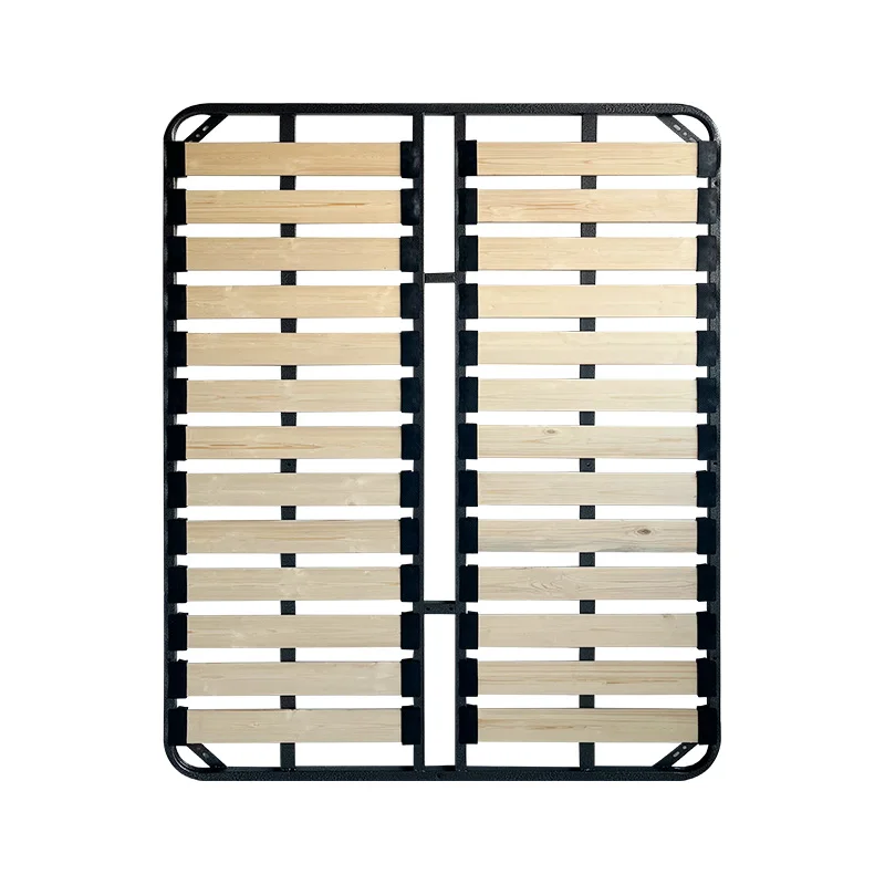 Good quality full specification sofa bed mechanism frame metal frame with Solid wooden slats used for twin queen king sizes bed