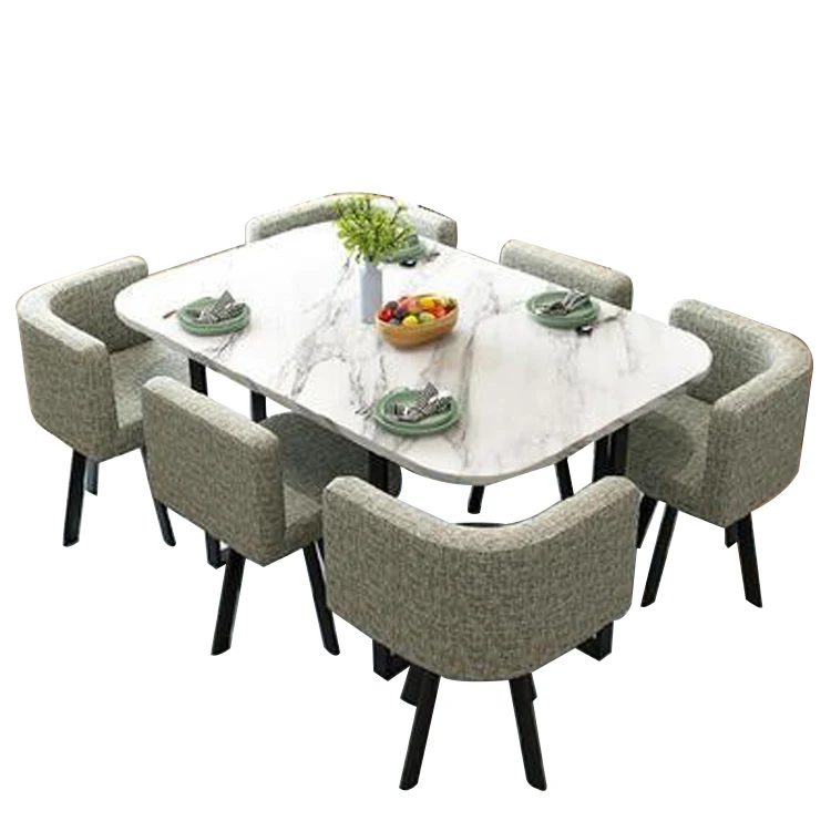 
 Выгодная цена, высококачественный журнальный столик, мебель для столовой, обеденный стол, белый  