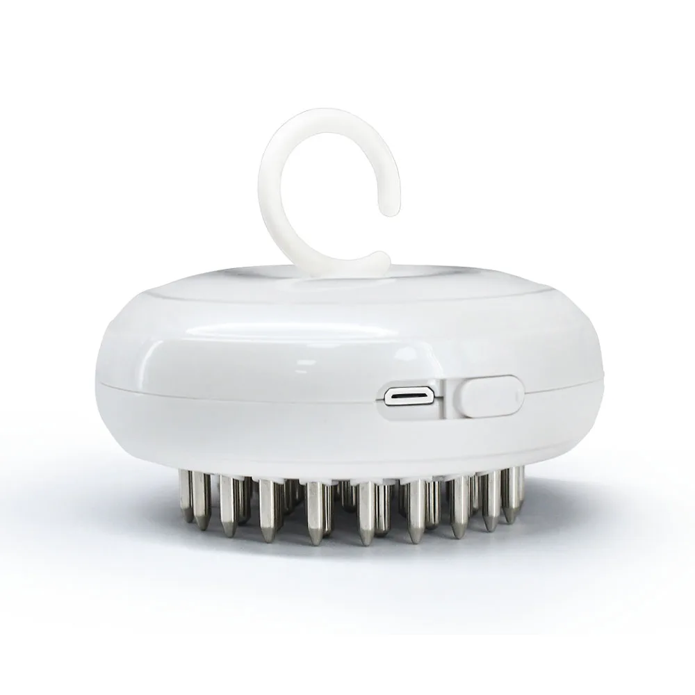 New arrival bulk hair brushes brush straightener EMS ION Infrared magic vibratingstainless steel  hair care comb