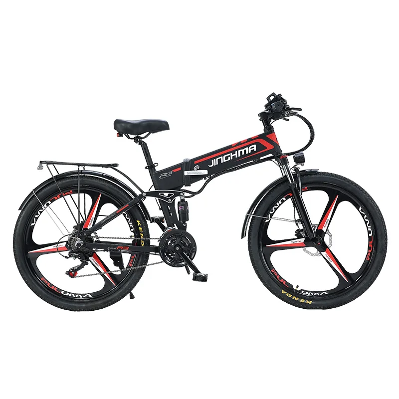 
350W 48V 26 Inch tire electric bicycle Mountain Bike LG lithium battery electric bike folding electric Bike 