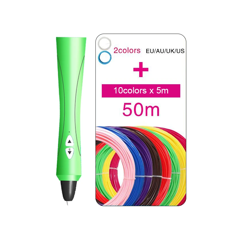 3D Pen Drawing Pens  DIY Printing Kids  Filament Christmas Birthday Gift Toy
