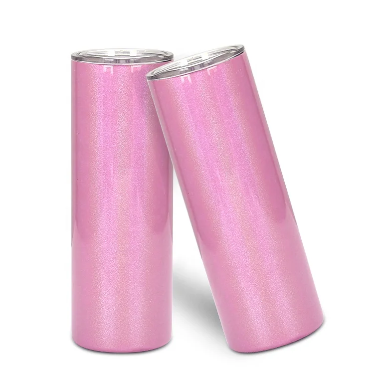 Double Wall Coffee Mug Insulated Tumblers White Sublimation Blanks Stainless Steel USA 20 Oz Straight Luxury Space Business Beer