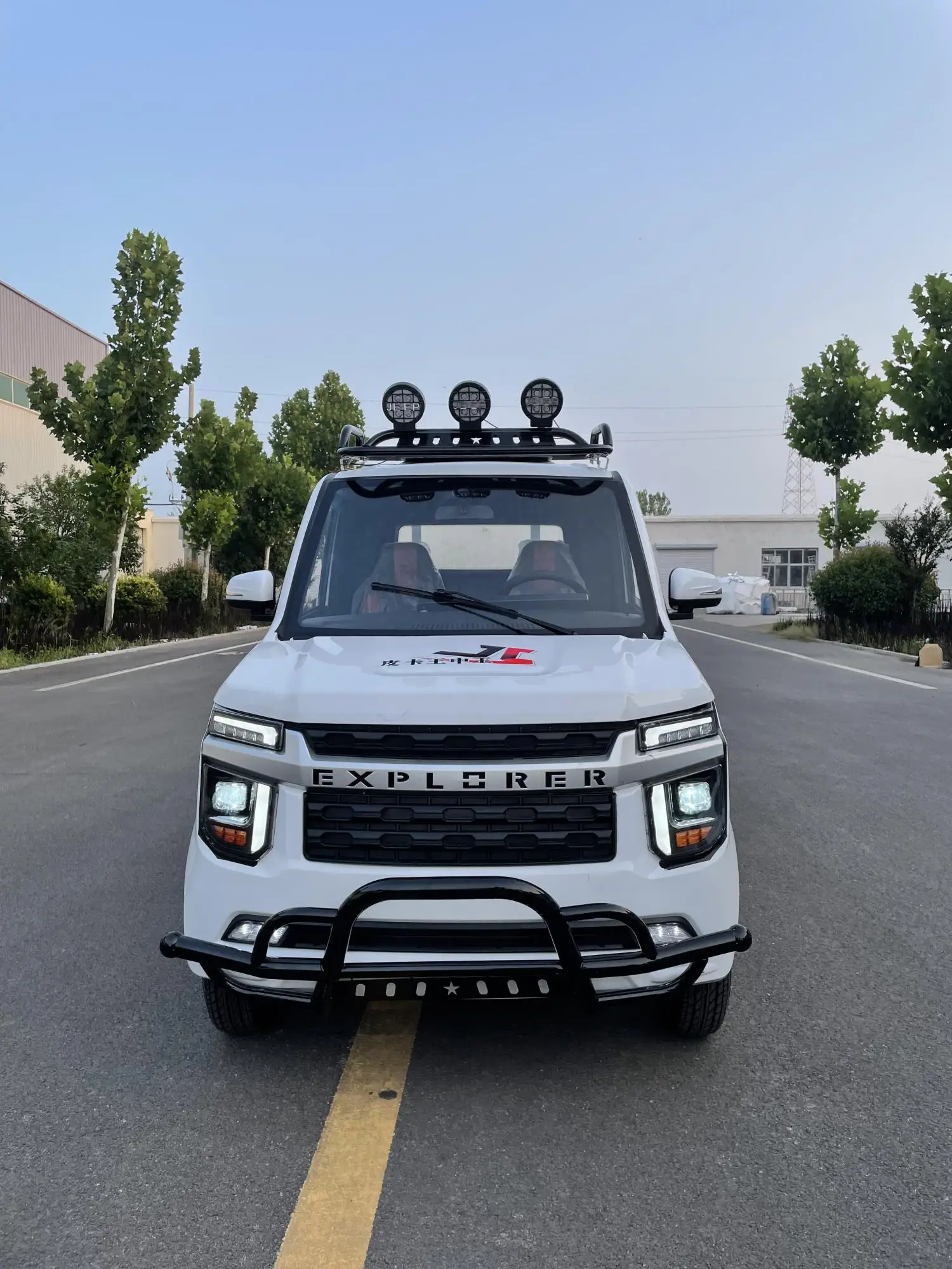 Jiulong 2024 Good Selling Products Mini Ev Car Small Pickup Trucks Mini Pickup Truck