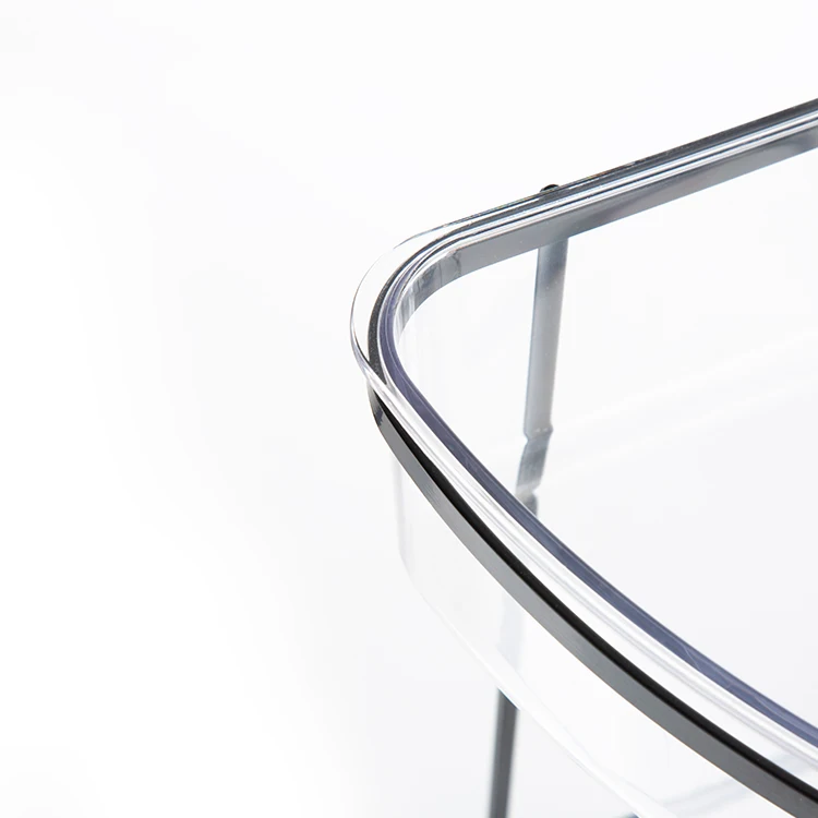 4-tier corner rack Bathroom Storage Organizer Shelf with  PS Box Telescopic Freestanding Bathroom Rack