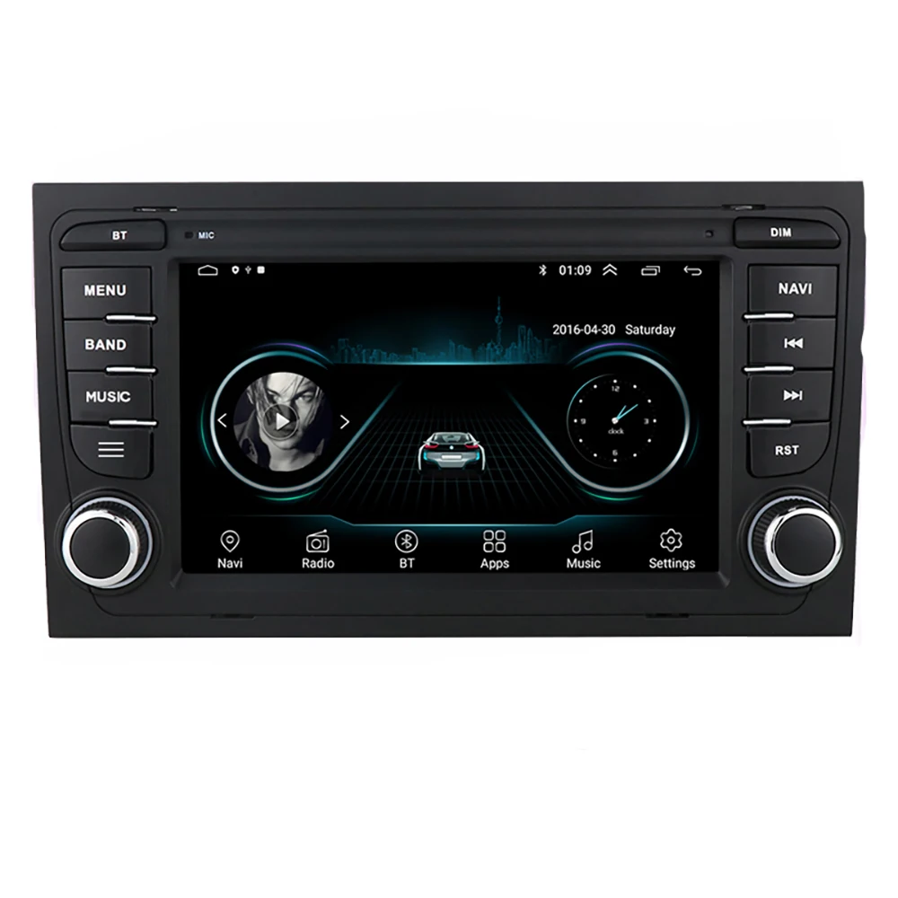 7' Android 11 Car Radio Multimedia GPS For Audi A4 2002-2007 S4 RS4 B6 B8 B7 Radio Stereo Navigation GPS