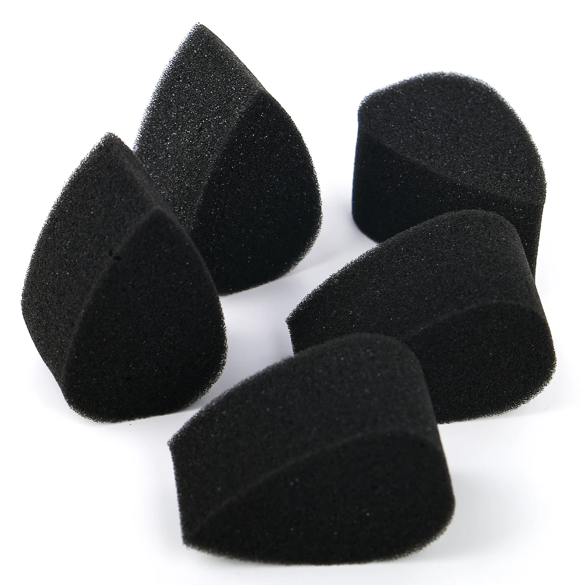 Wholesale Cheap Black Color Makeup Sponge Face Paint Beauty Cosmetic Puff Blending Paint Foam Sponge