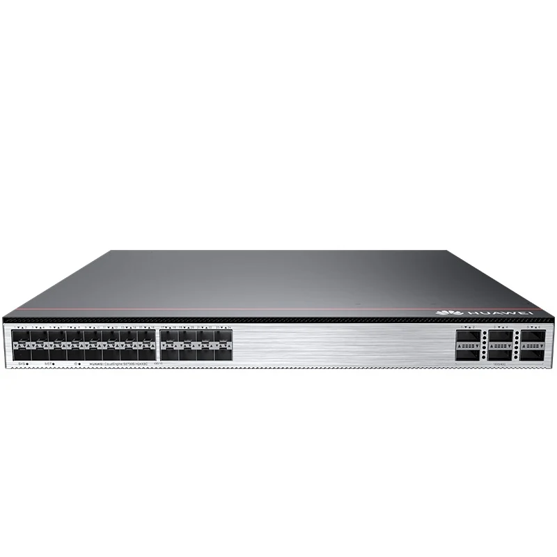 HW 24 Ports POE Gigabit SFP Switch Six 40GE QSFP28  Optional License 1 Power Supply Authorization Available S6730-H24X6C