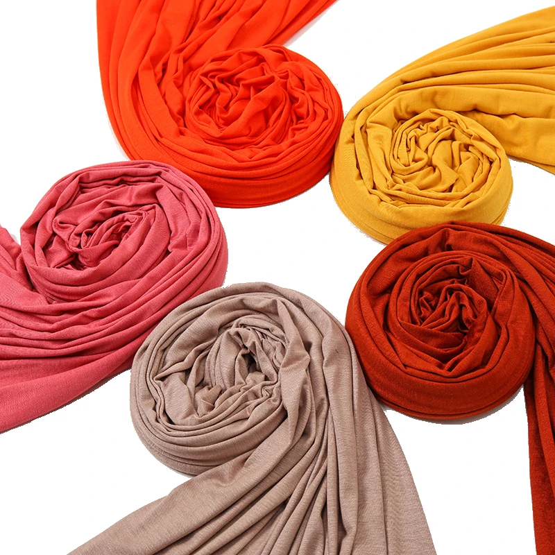 ELLEWIN Designer Head Wraps Turban Knit Headwraps Urban Hair Scarf Solid Color Long Breathable Head Band Tie for Women