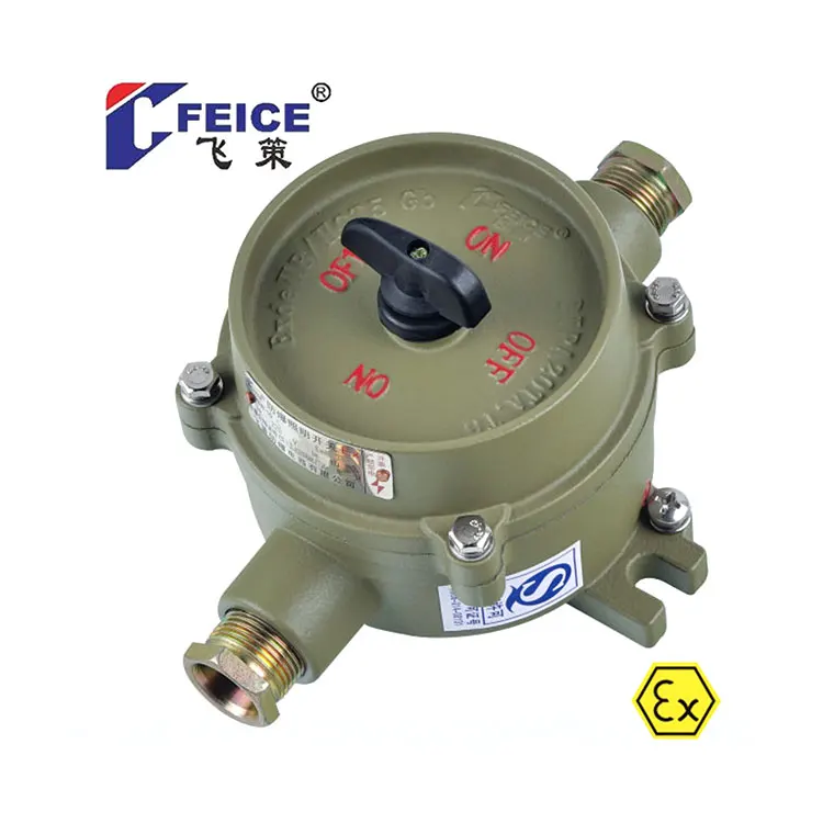 High-quality aluminum alloy SW series explosion-proof lighting switch