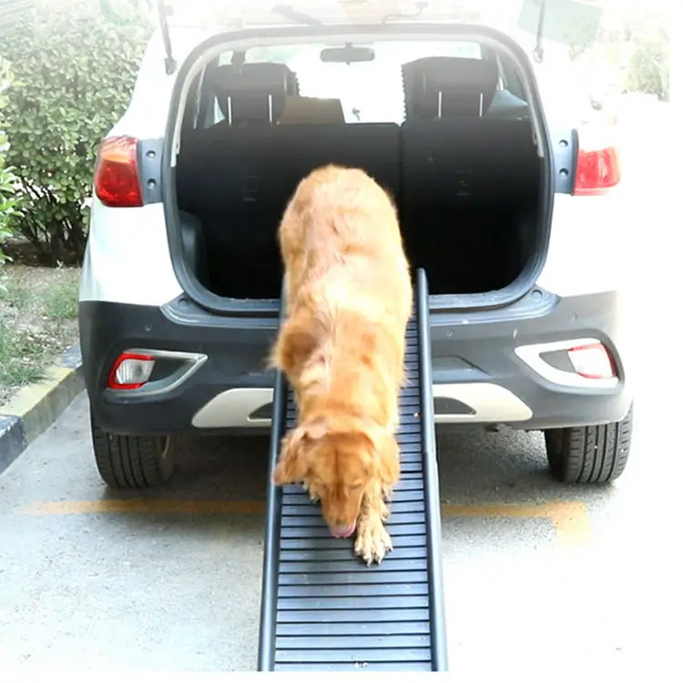 Nonslip Plastic Foldable Pet Steps Stairs For Cats and Dogs Outdoor Easy Car Pet Step Ladder